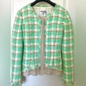 CHANEL: Designed by Karl Lagerfeld - Rare 2004 Cruise Collection Boucle Jacket